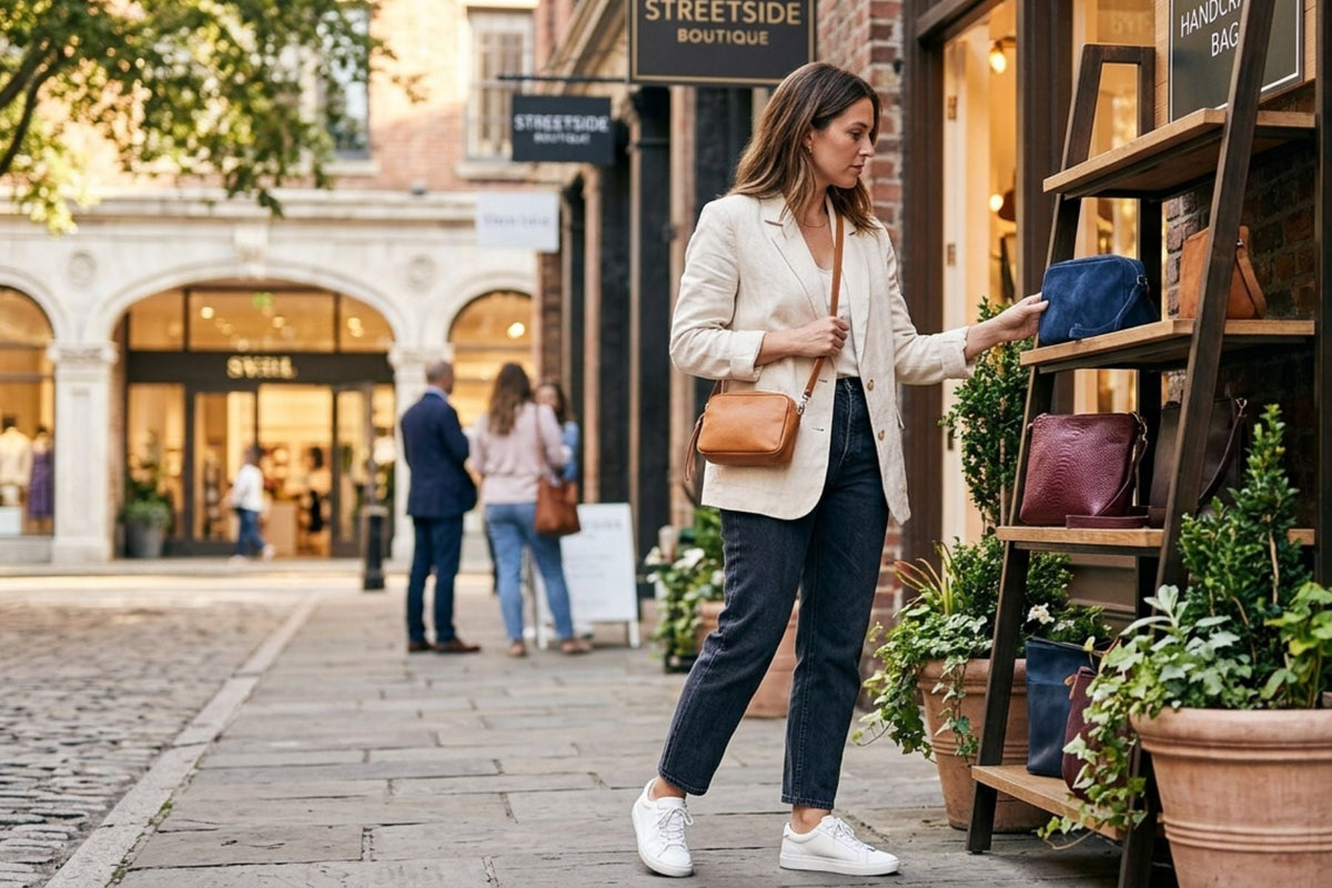 Leather Crossbody Mini Bag