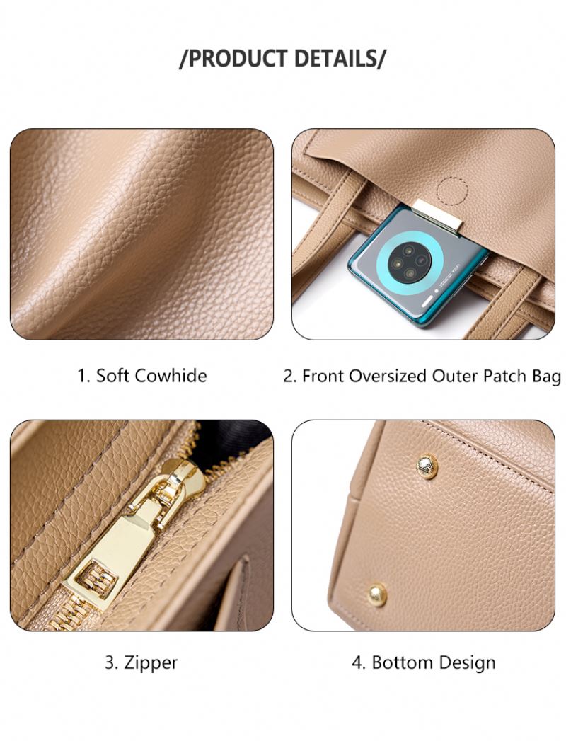 Genuine Leather Bag - 3585