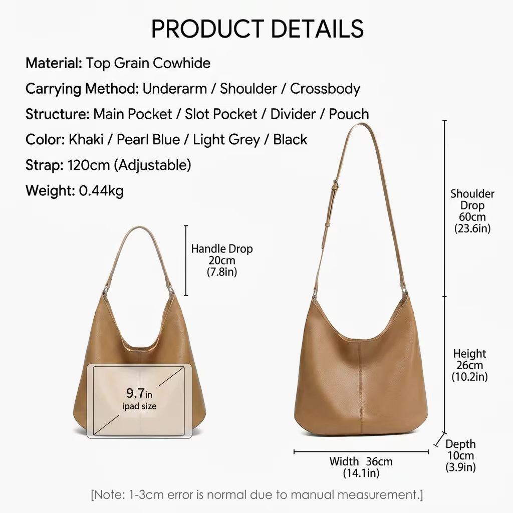 Genuine Leather Bag - 3541