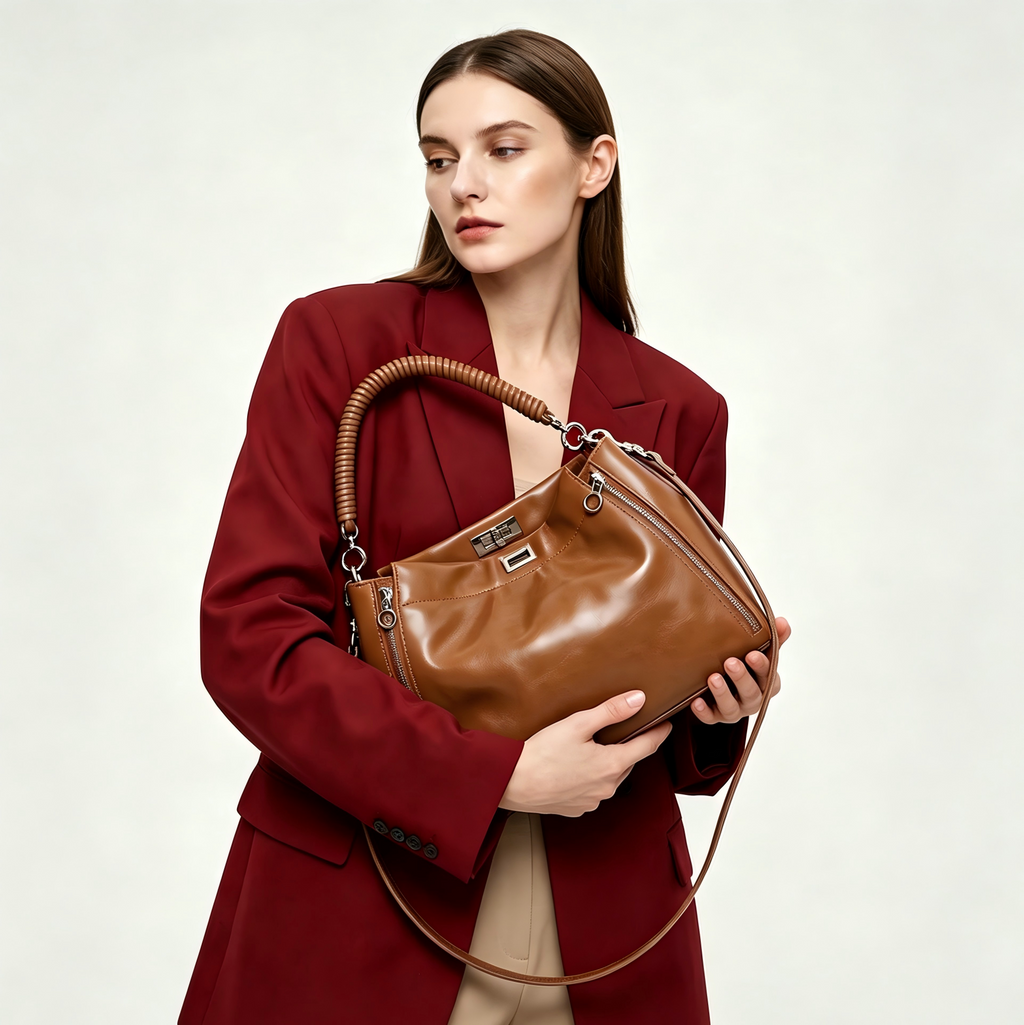 Genuine Leather Bag - 3502