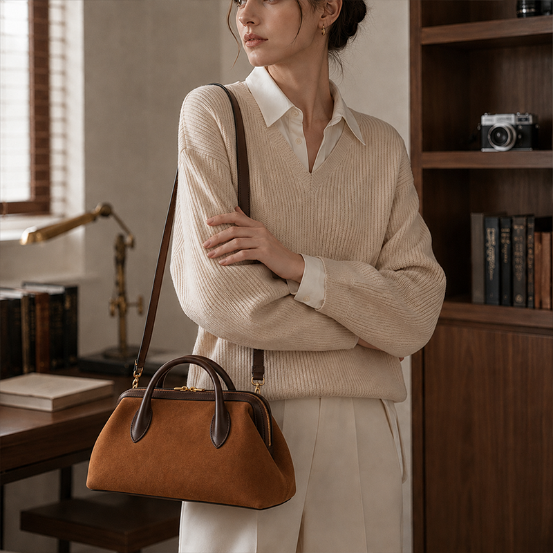 Genuine Leather bag - 16