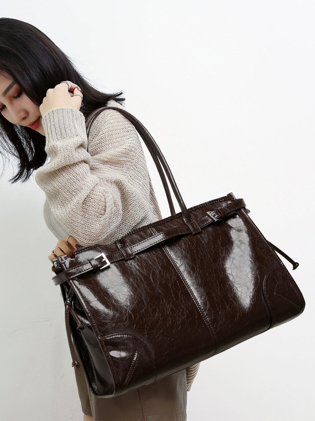 Genuine Leather Bag - 029