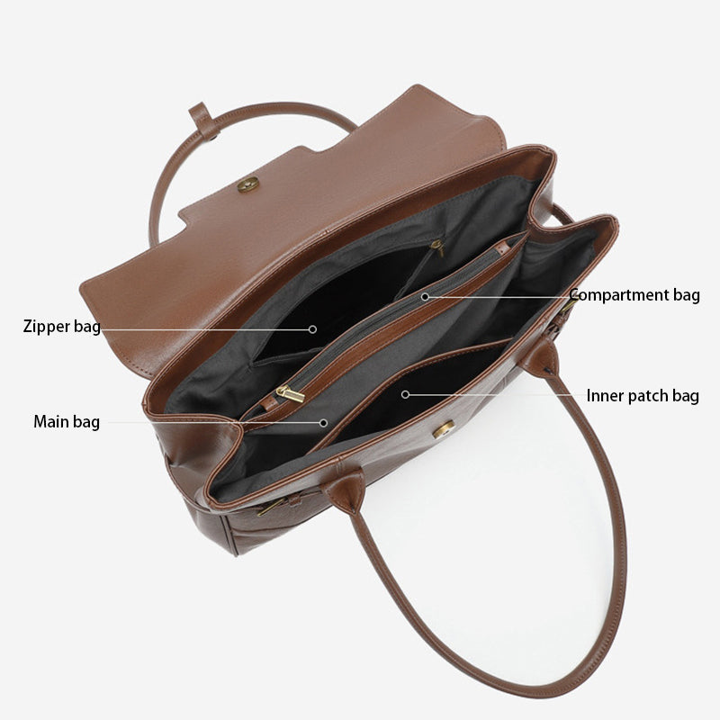 Genuine Leather Bag - 014