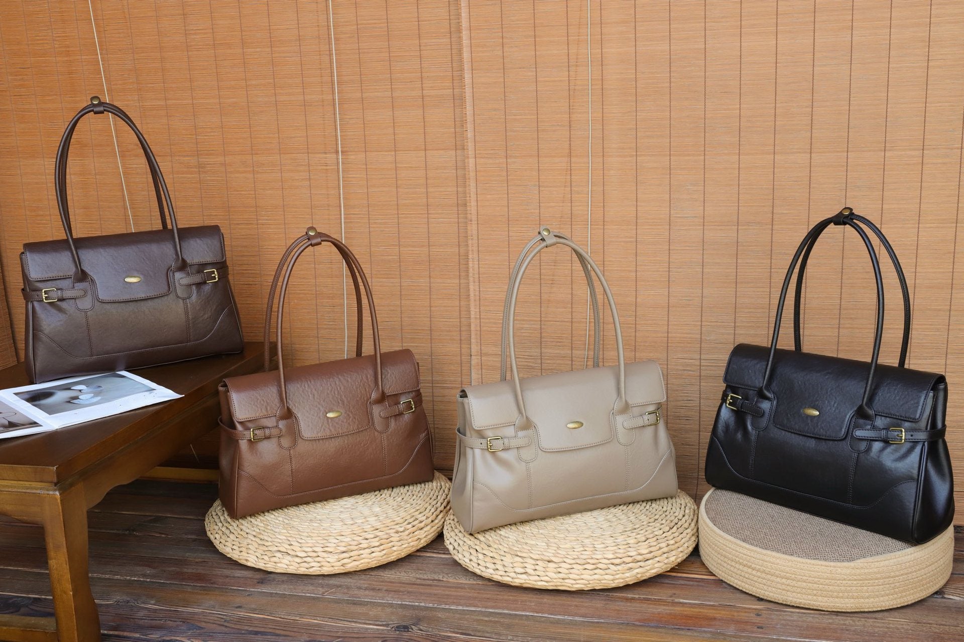 Genuine Leather Bag - 014