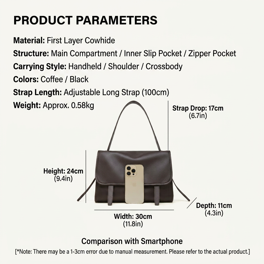 Genuine Leather Bag - 3510